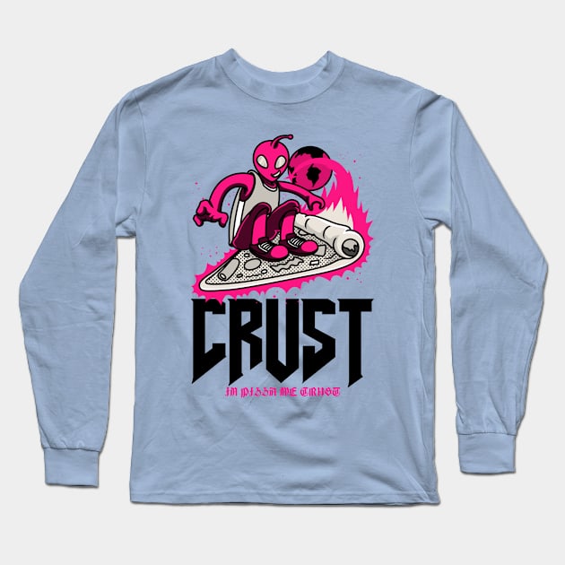 In Pizza We Crust (Light) Long Sleeve T-Shirt by JETBLACK369